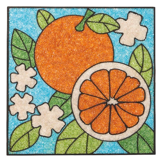 10" x 10" Oranges Bead Art Kit by Make Market®
